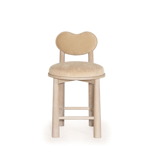 As Shown: in Sky Hemp back and Mila Cashew seat. Oak finished in Mint White Natural.